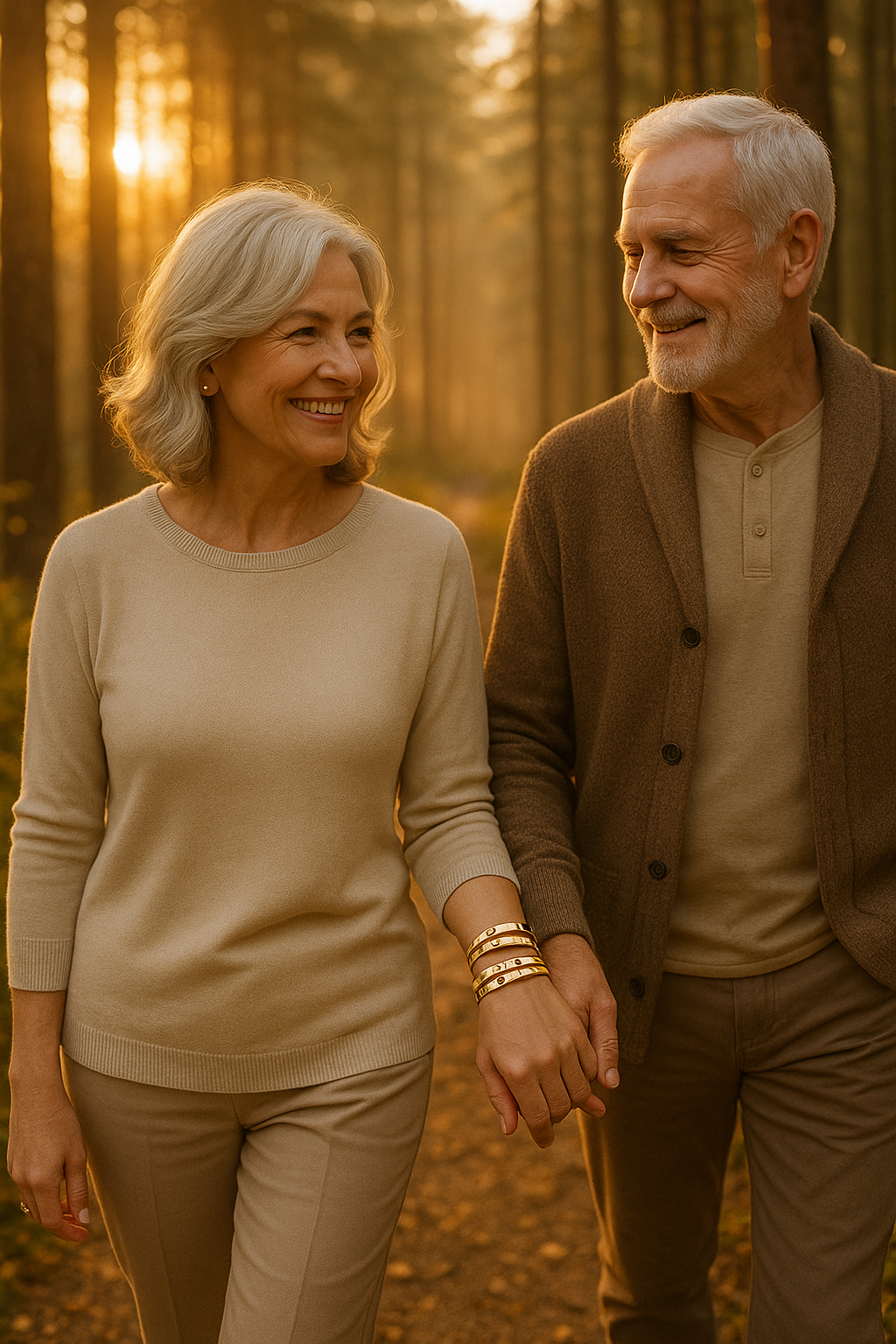 LUMEEDA Clover Glow Bracelet Set (3-Piece)