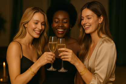 LUMEEDA Clover Glow Bracelet Set (3-Piece)