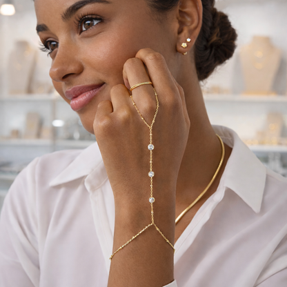 The Dainty Hand Chain