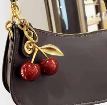Lumeeda Cherry Bag Charm