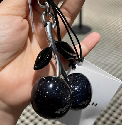 Lumeeda Cherry Bag Charm