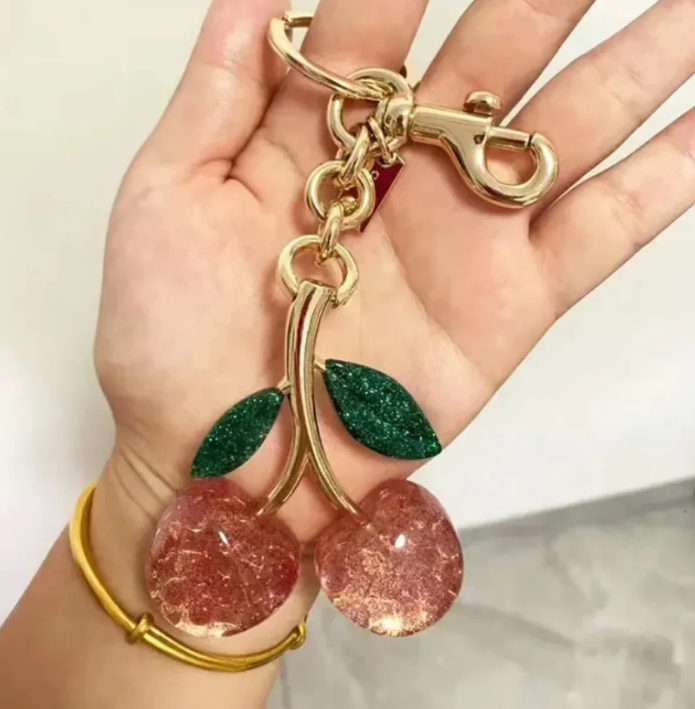 Lumeeda Cherry Bag Charm